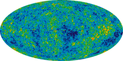 Full-sky image derived from nine years' WMAP data