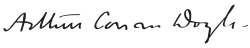 File:Arthur Conan Doyle Signature.svg